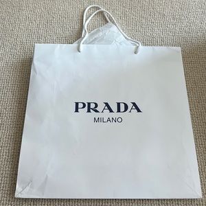 Prada shopping bag
